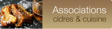 Associations cidres & cuisine